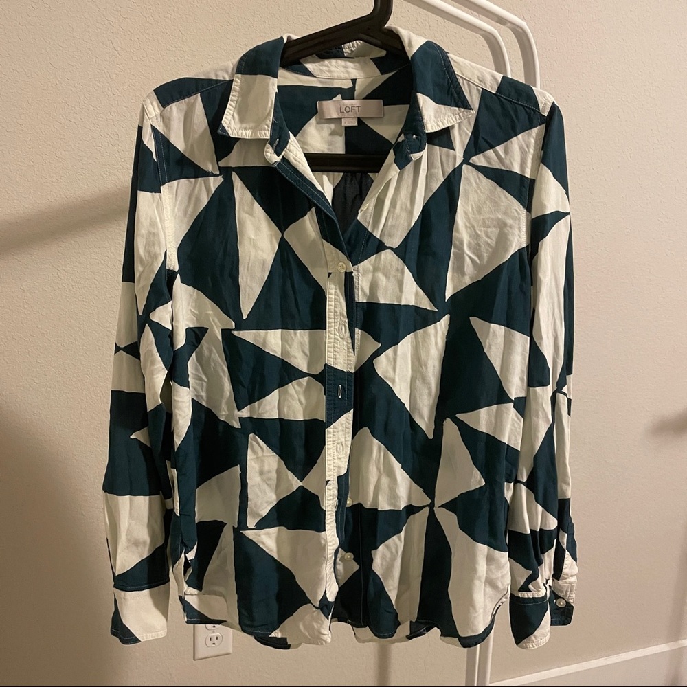 Geometric Abstract Loft Shirt